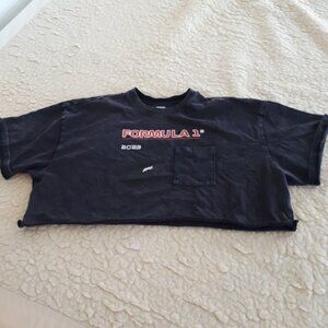 Pacsun Formula one crop top. Size xs oversized